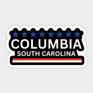 Columbia South Carolina Sticker